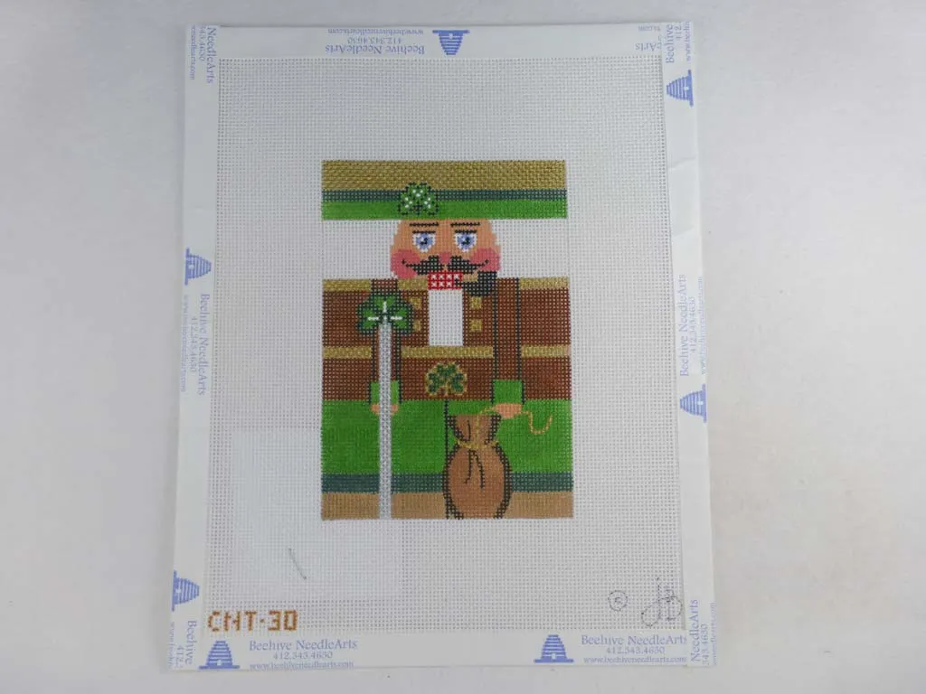 * Julia's Needleworks CNT030 St. Patrick Nutcracker