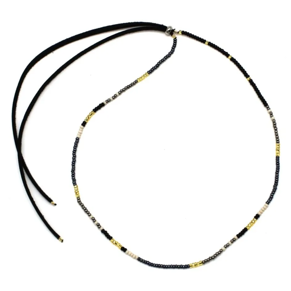 1 Strand Necklace / Wrap Bracelet - PHOENIX