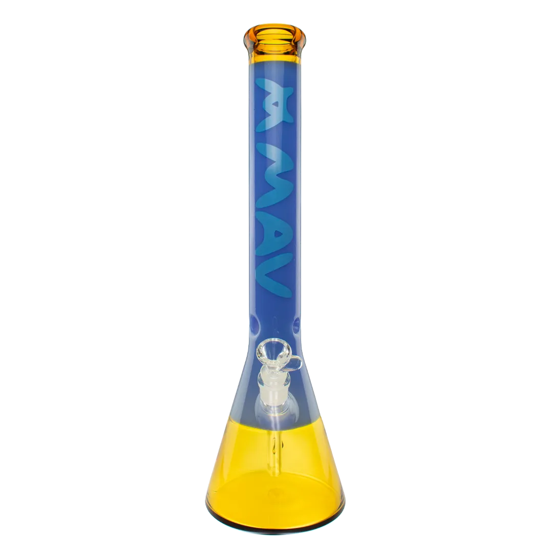 18" Color Float Beaker Bong