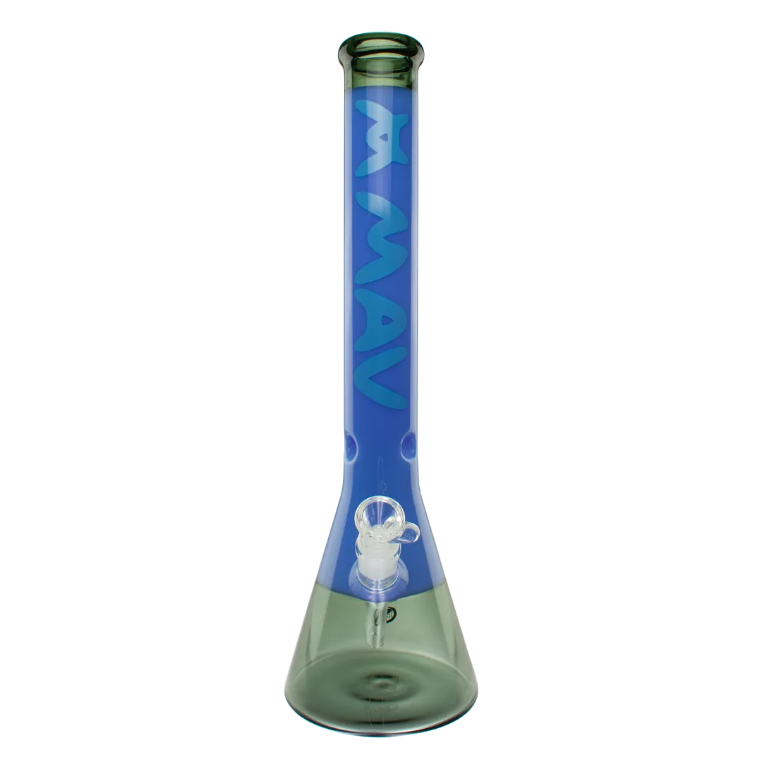 18" Color Float Beaker Bong
