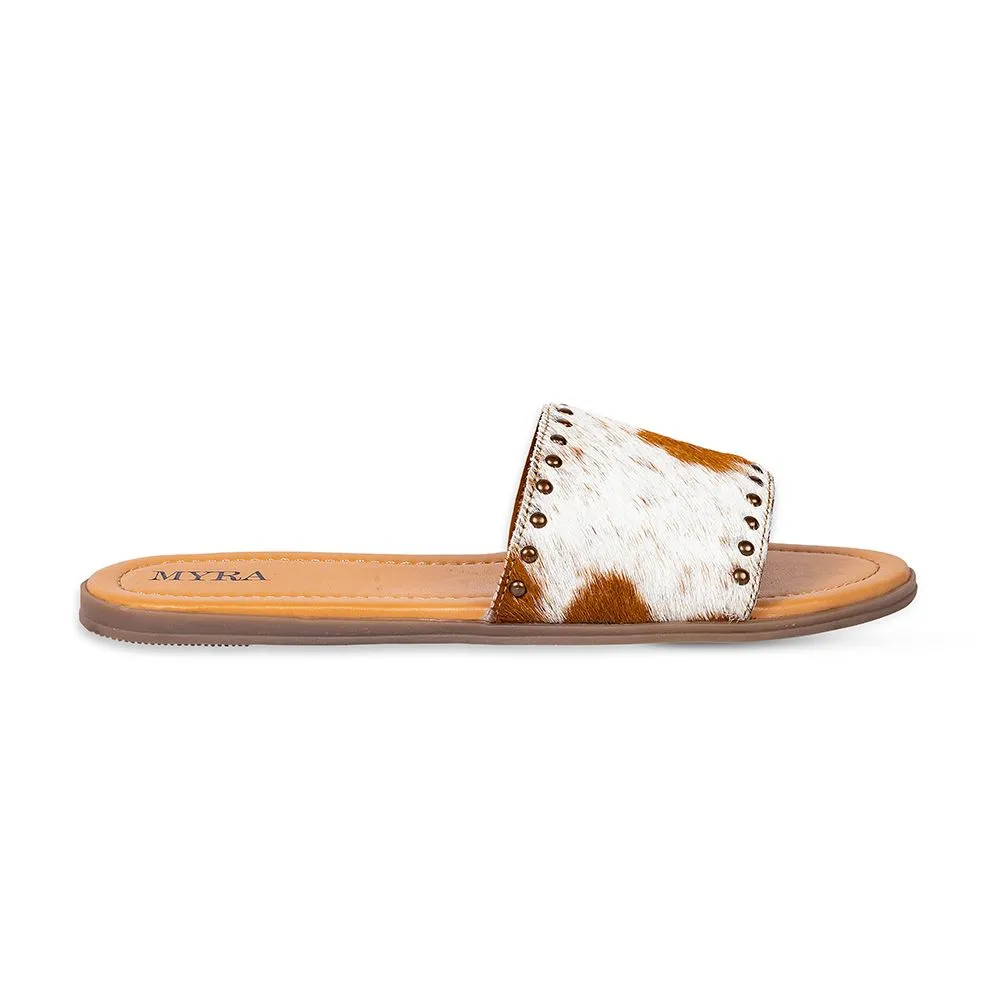 40% Off - MYRA Cowhide Leather Sandals