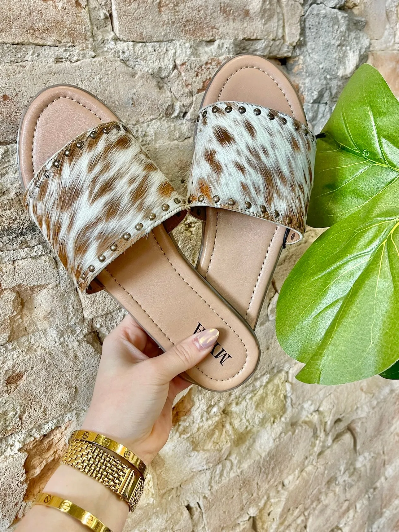 40% Off - MYRA Cowhide Leather Sandals