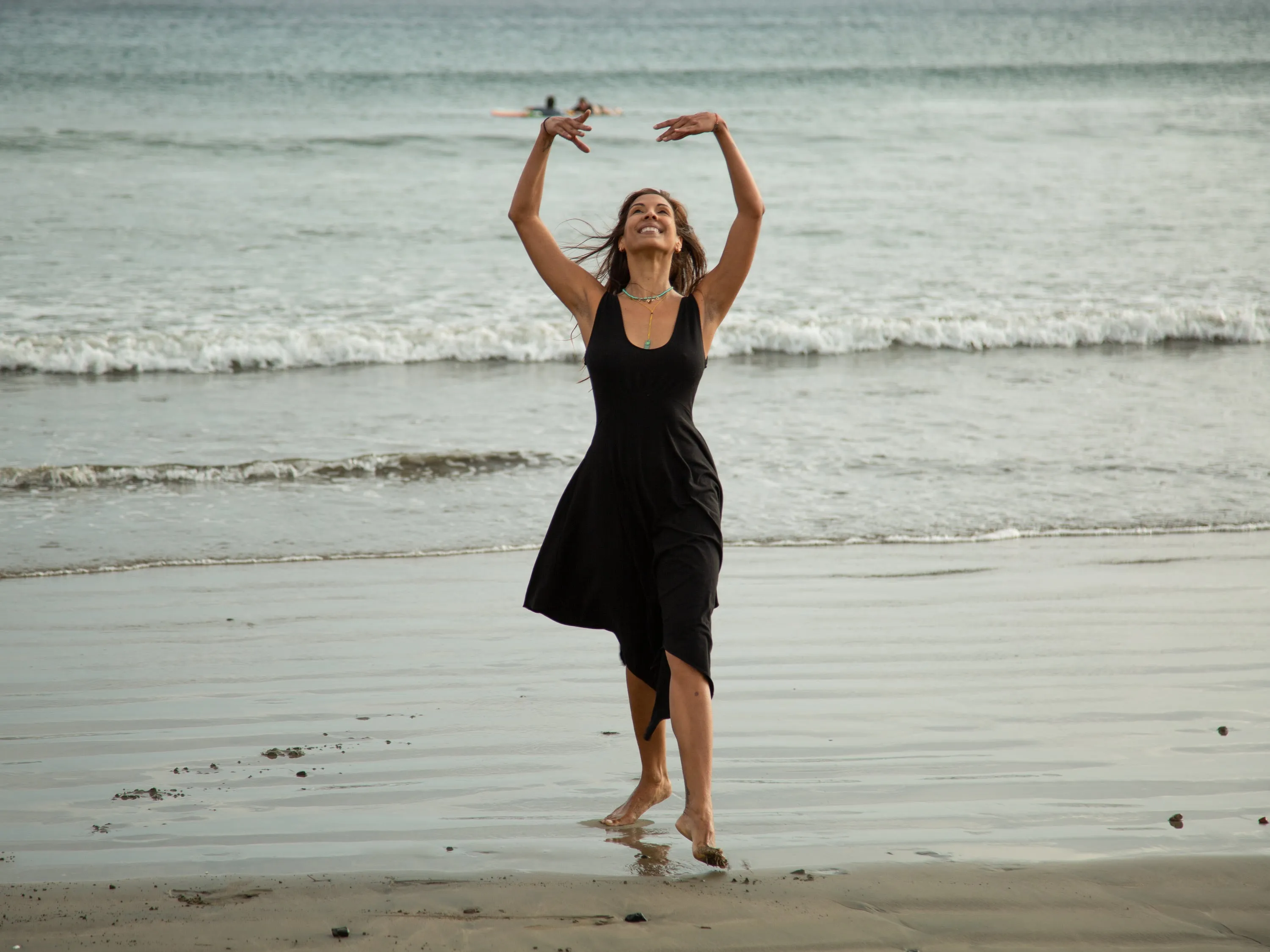 5 Rhythms Dance Dress | Black Dance Dress