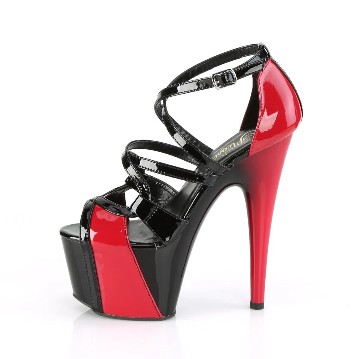 ADORE-764  Black-Red Patent/Black-Red