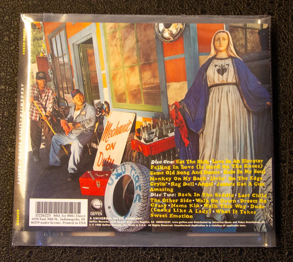 Aerosmith: (LIVE) Little South Of Sanity (1998 BMG record club) 2CD