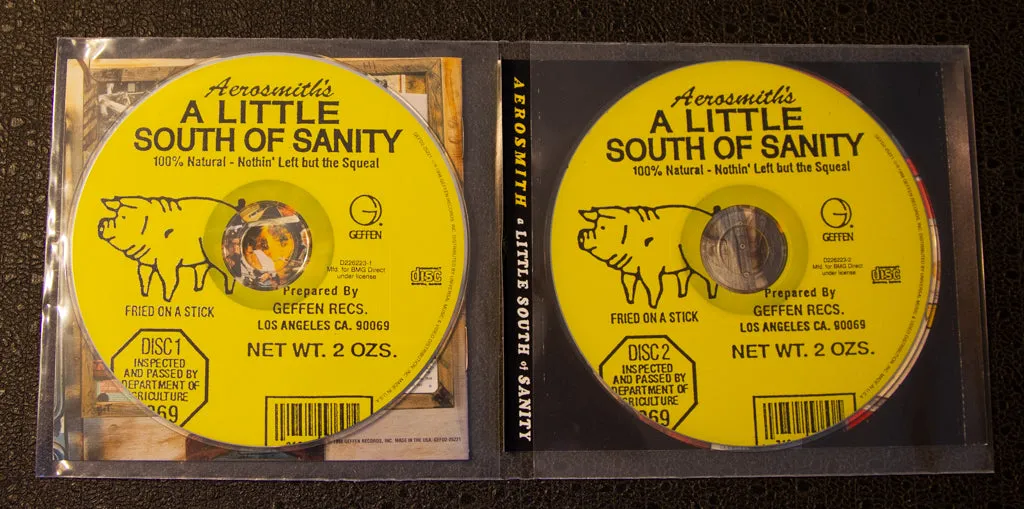 Aerosmith: (LIVE) Little South Of Sanity (1998 BMG record club) 2CD