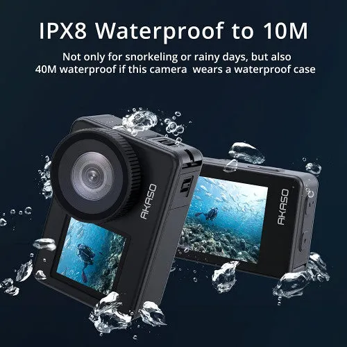 Akaso Brave 7 - 4K Action Camera With Touch Screen