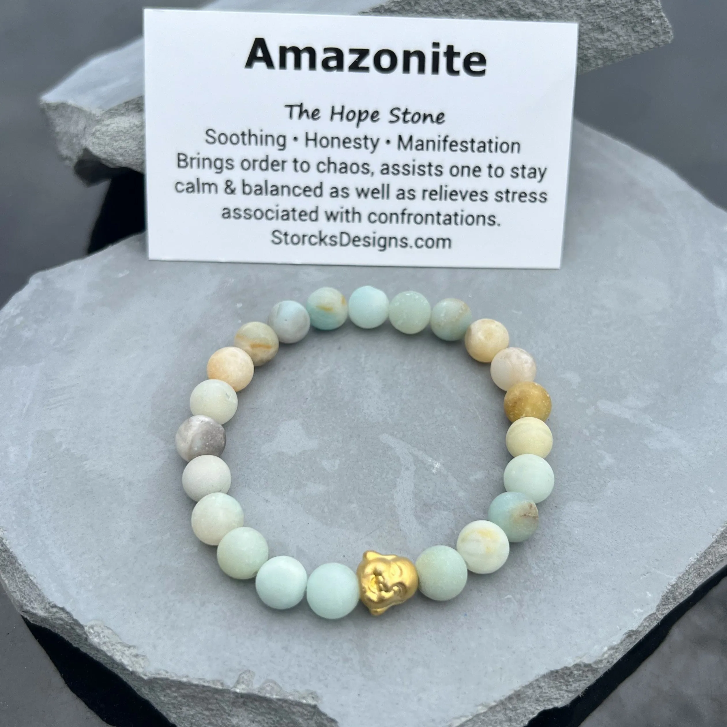 Amazonite Beaded Bracelet