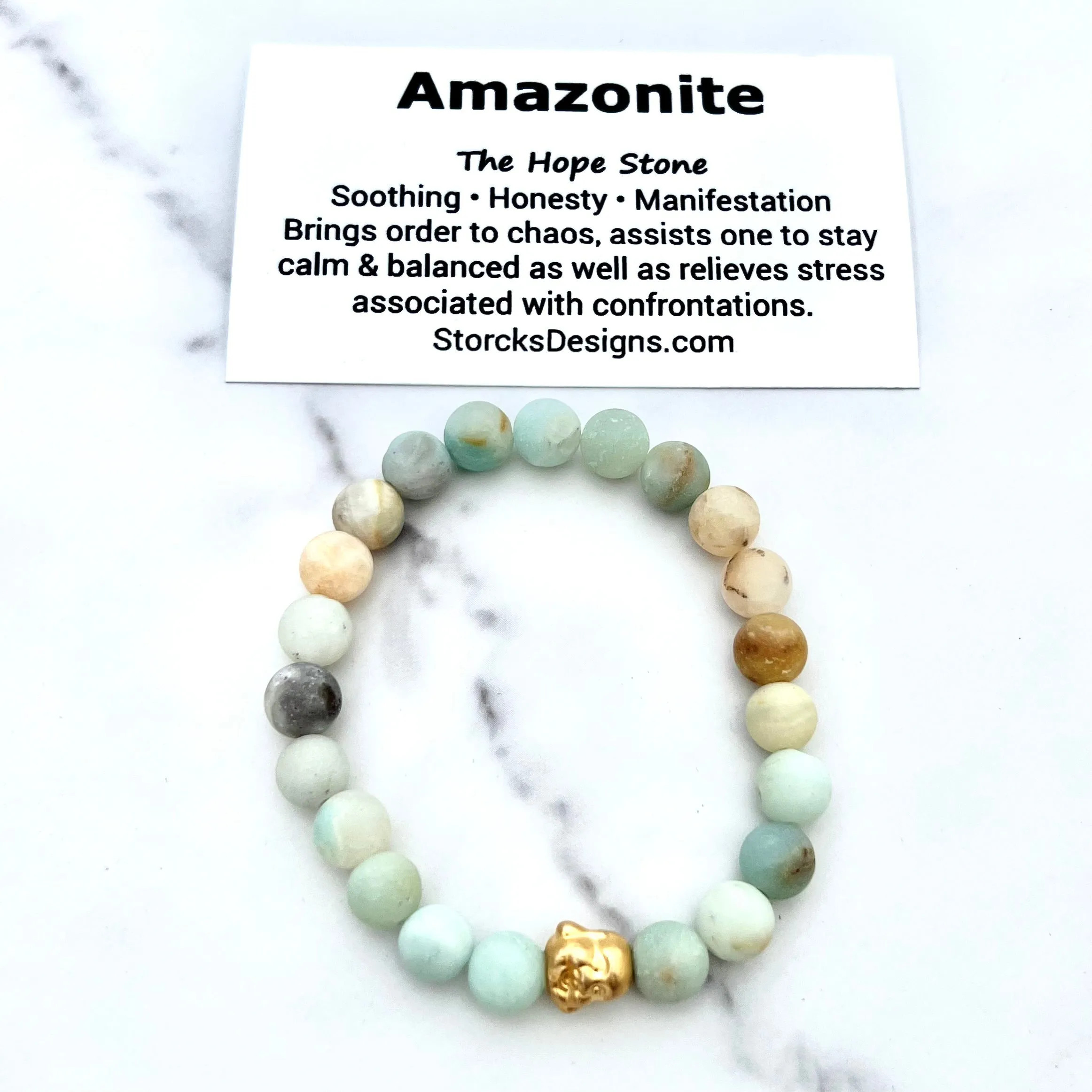 Amazonite Beaded Bracelet