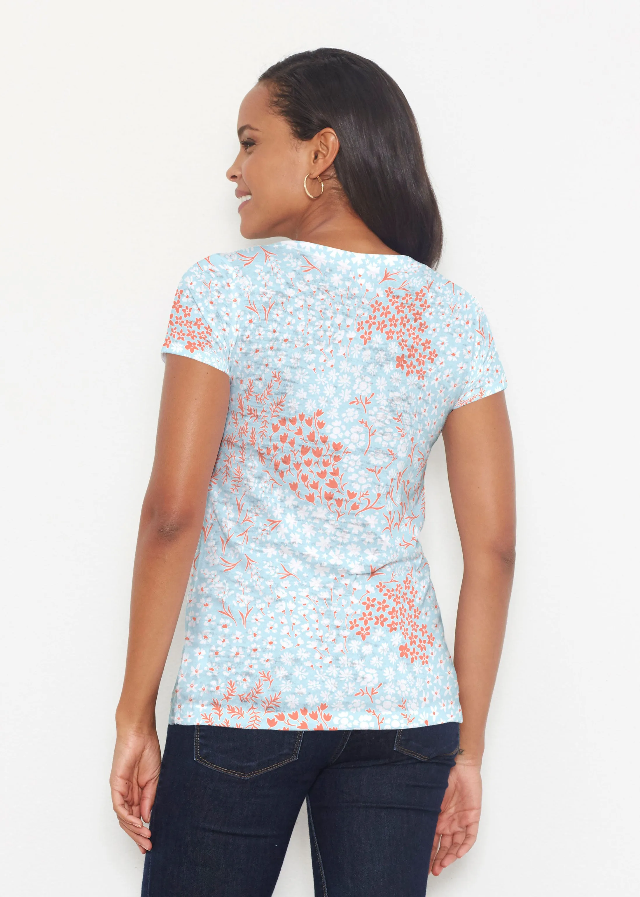 Annabelle (8040) ~ Short Sleeve Scoop Shirt