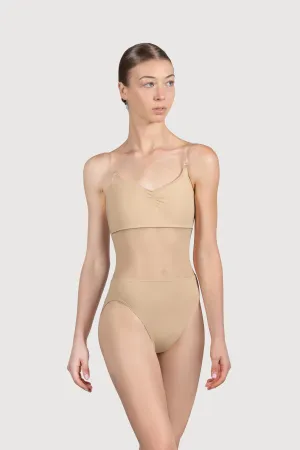B53377 - Bloch Cordelia Mesh Panel Womens Body Liner