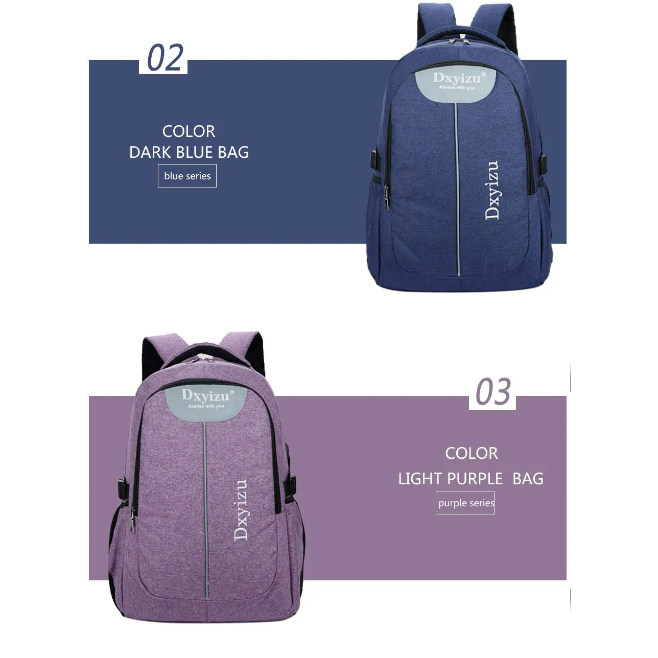 Backpack USB Charging <br> Canvas