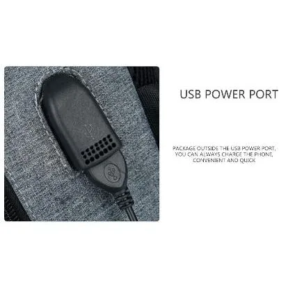 Backpack USB Charging <br> Canvas
