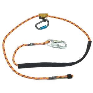 Bashlin - 4019 Series Adjustable Rope Positioning Lanyard with 90° Twist