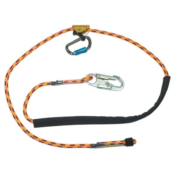 Bashlin - 4019 Series Adjustable Rope Positioning Lanyard with 90° Twist