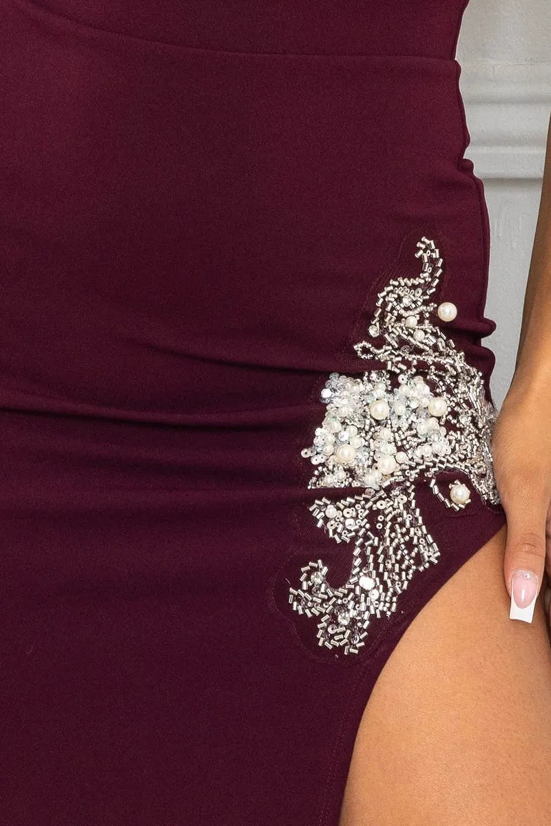 Beaded Embroidered Dress