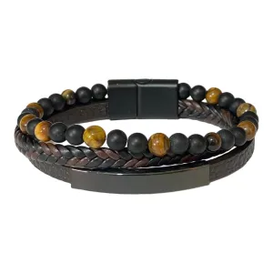 Beaded Leather Bracelet 2