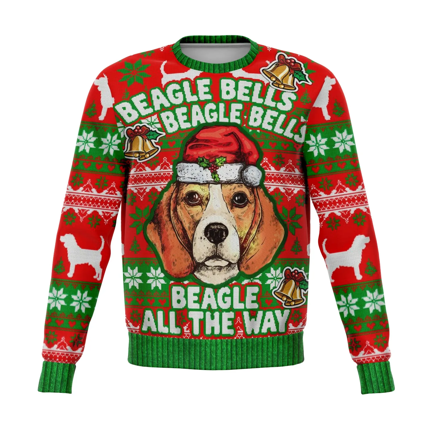 Beagle Bells -  Athletic Sweatshirt