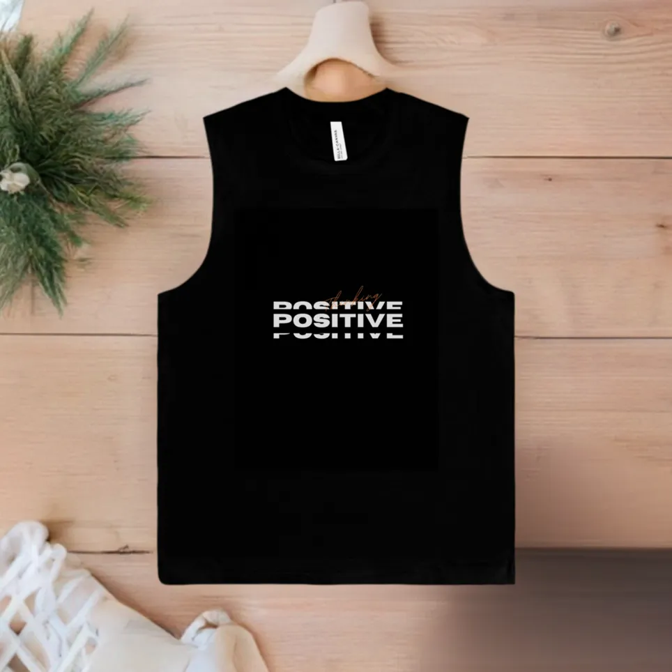 Bella Positive Canvas Jersey Muscle Tank 3483