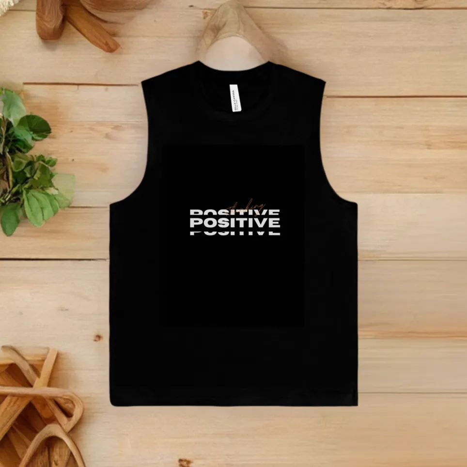 Bella Positive Canvas Jersey Muscle Tank 3483