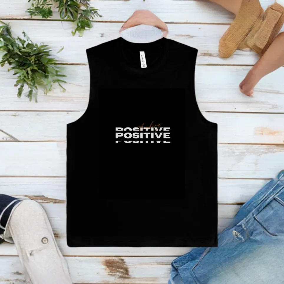 Bella Positive Canvas Jersey Muscle Tank 3483