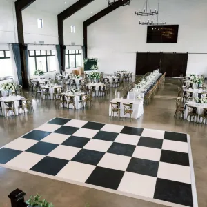Black and White Dance Floor