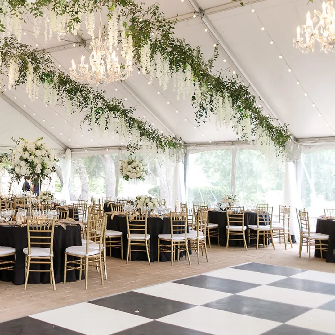 Black and White Dance Floor