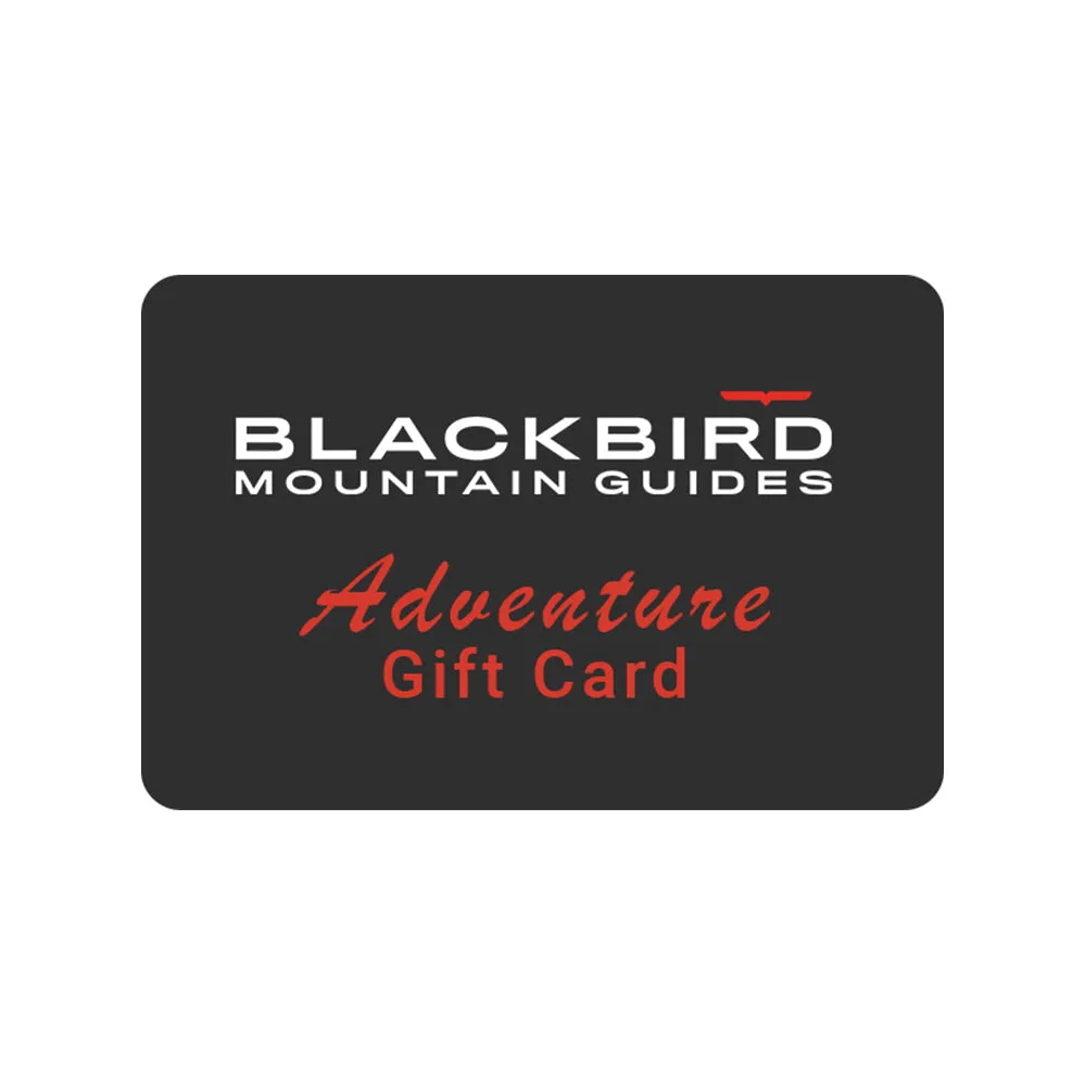 Blackbird Adventure Gift Card