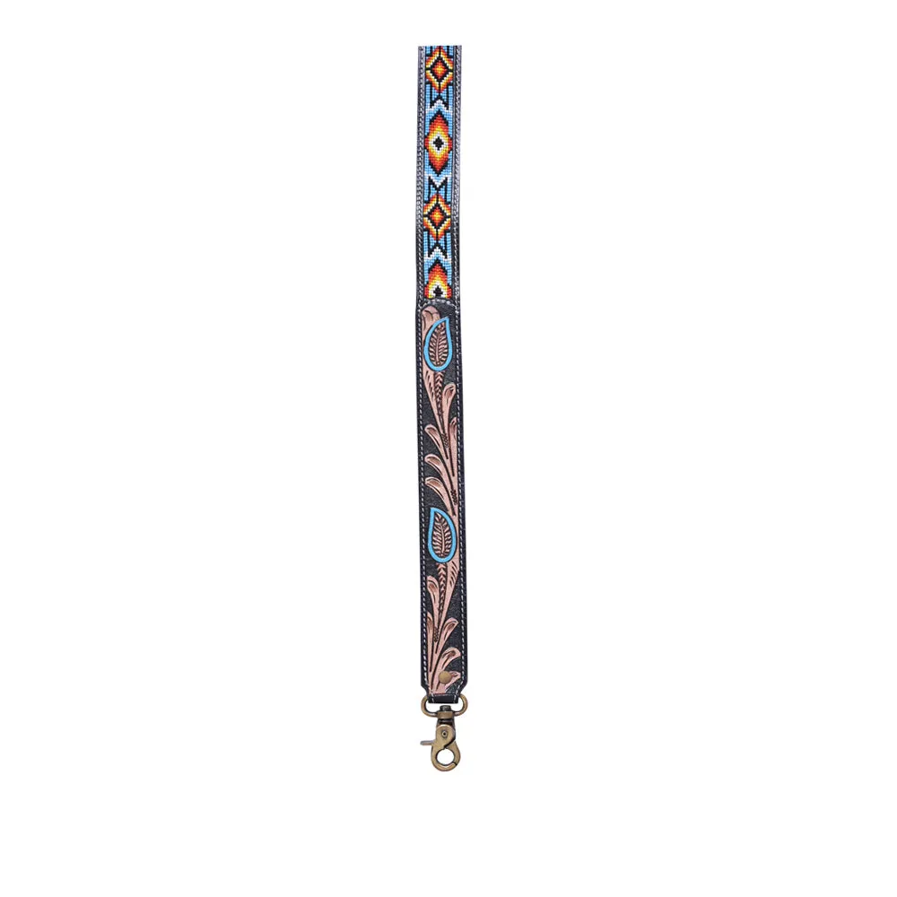 BLAZING SUN HAND-TOOLED STRAP