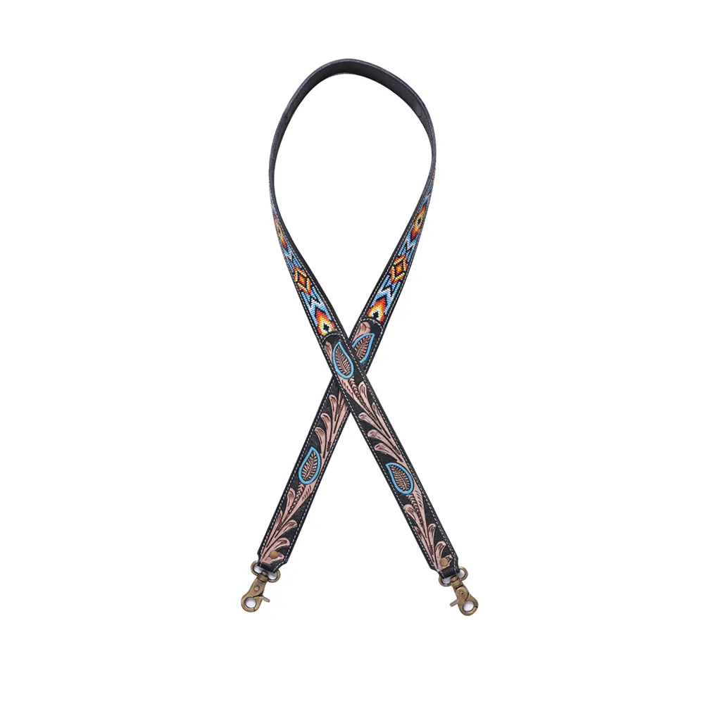 BLAZING SUN HAND-TOOLED STRAP