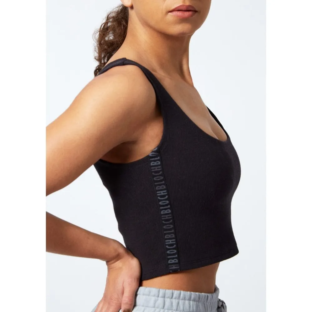 Bloch FT5189 Ribbed Crop Top - Adult