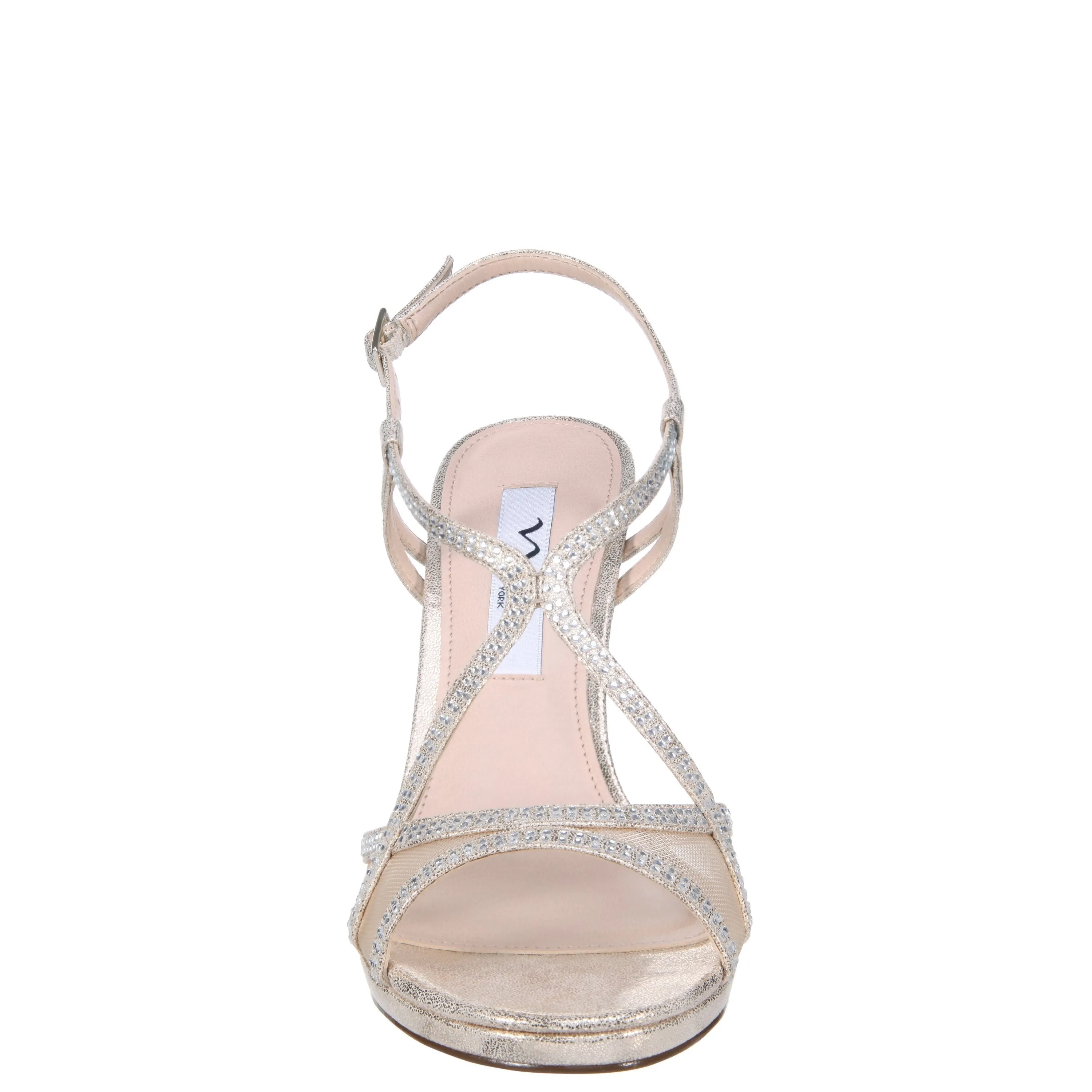 BLOSSOM-GOLDINA METALLIC SUEDE
