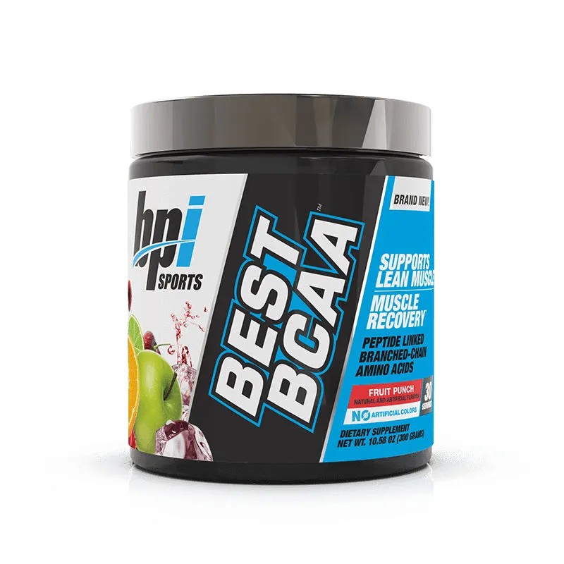 BPI Sports Best BCAA: Premium Branched Chain Amino Acid Muscle Builder Supplement