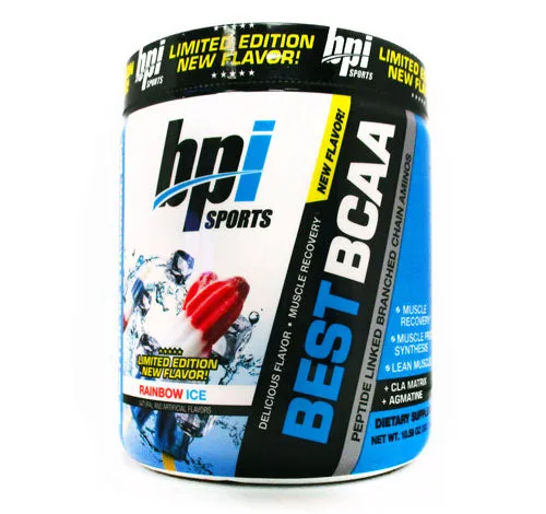 BPI Sports Best BCAA: Premium Branched Chain Amino Acid Muscle Builder Supplement