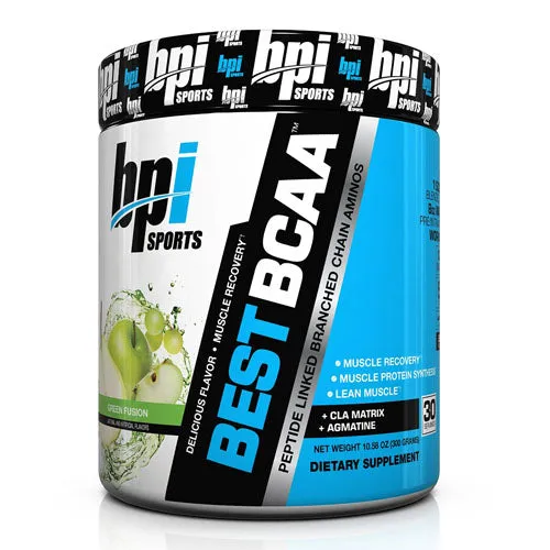 BPI Sports Best BCAA: Premium Branched Chain Amino Acid Muscle Builder Supplement