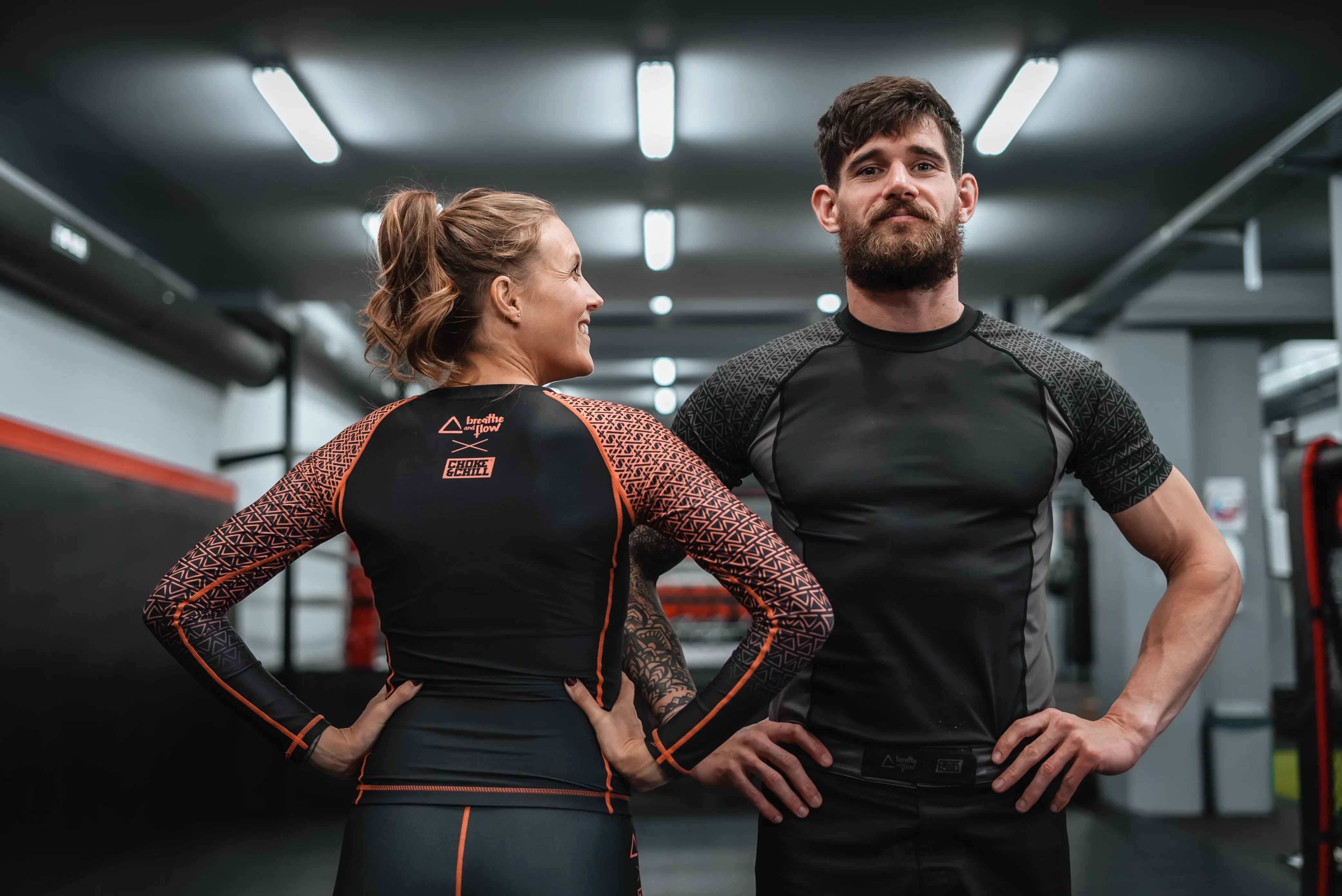 Breathe and Flow Rashguard - Men - Short Sleeve