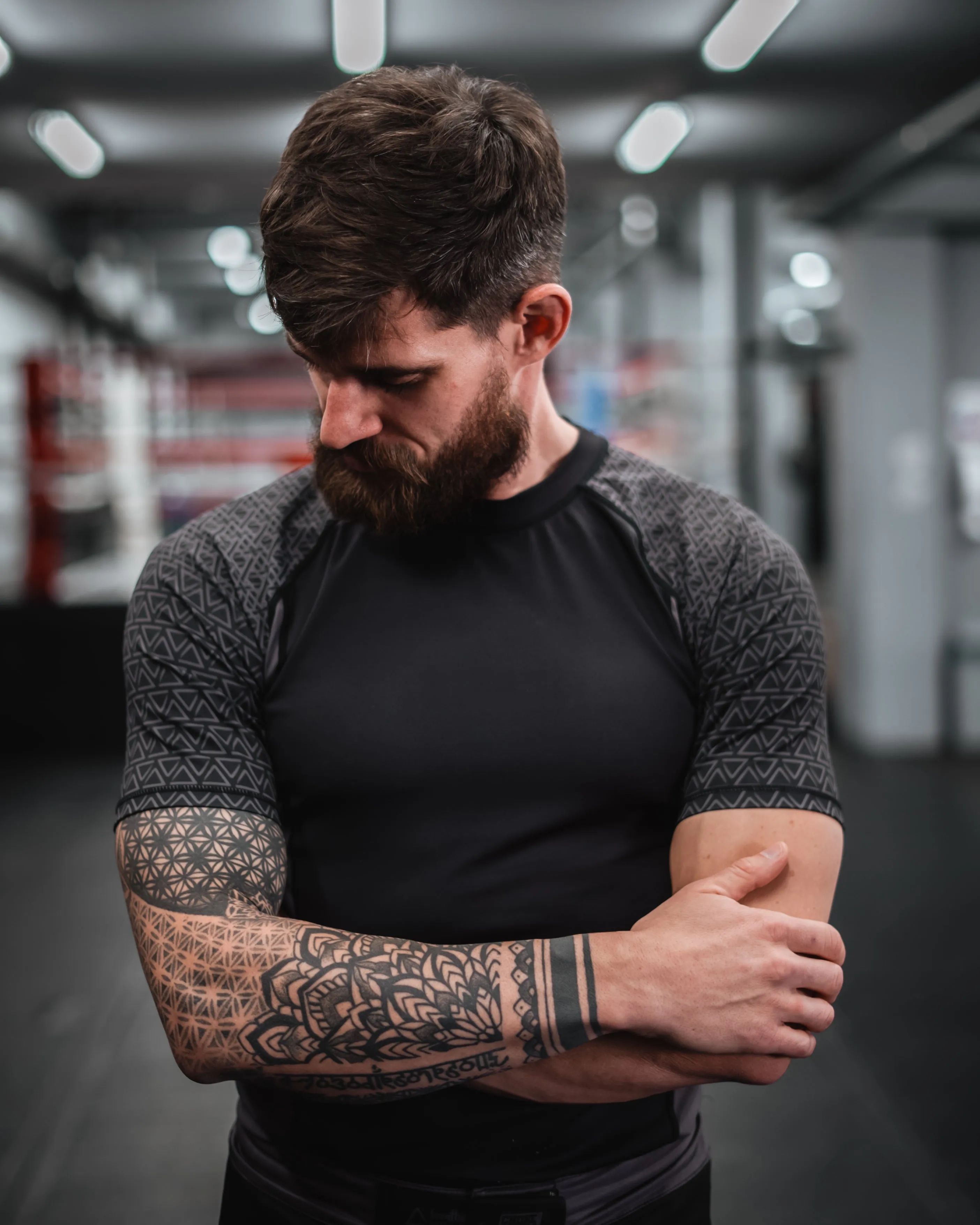 Breathe and Flow Rashguard - Men - Short Sleeve
