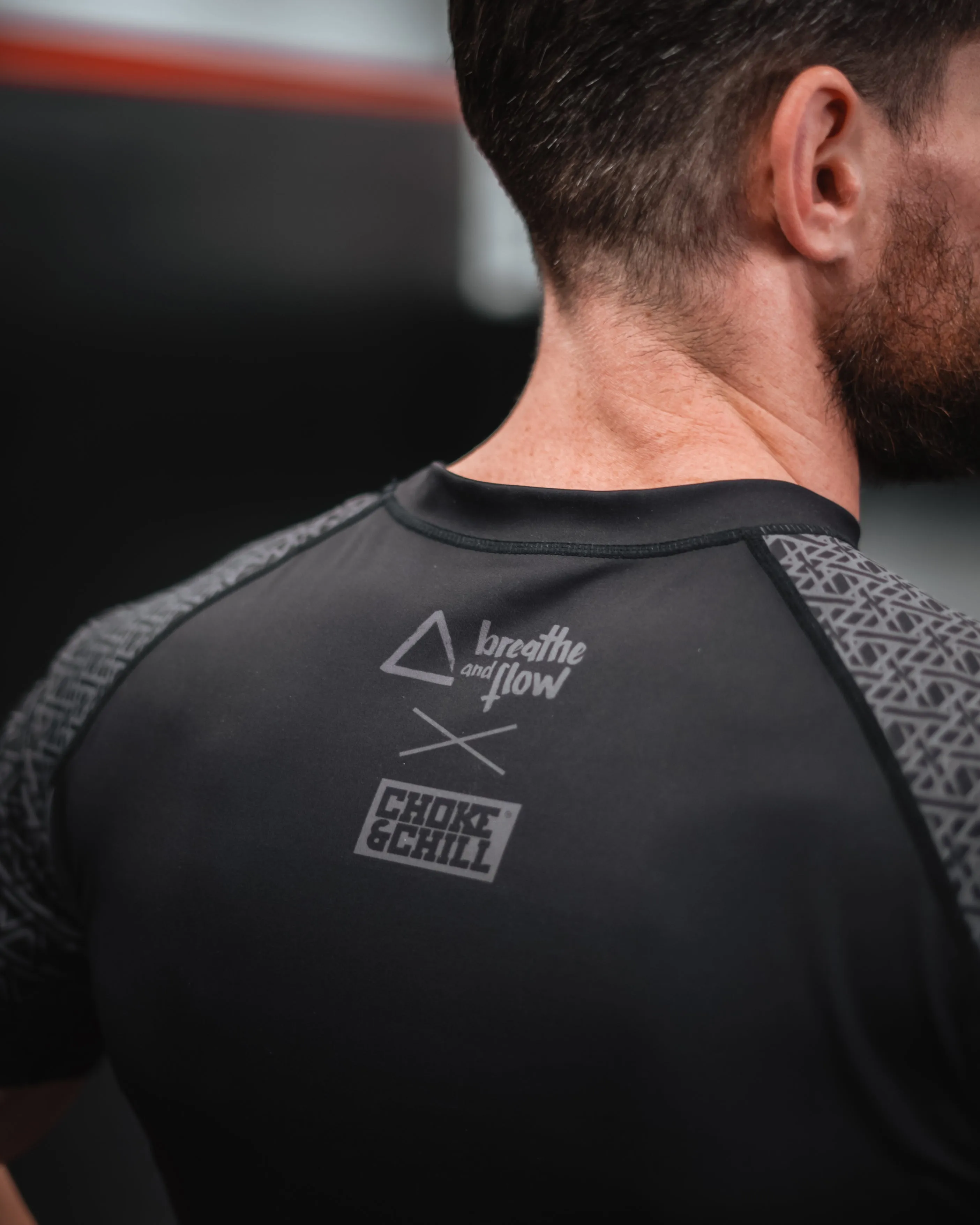 Breathe and Flow Rashguard - Men - Short Sleeve