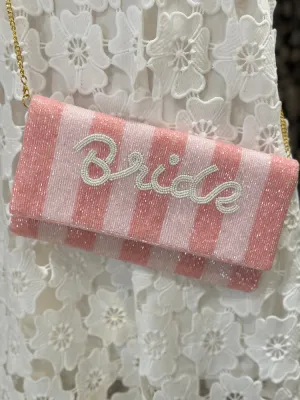 Bride Envelope Clutch - Pink