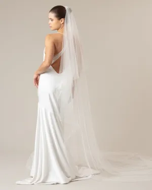 BRILLO PEARL VEIL WITH BLUSHER