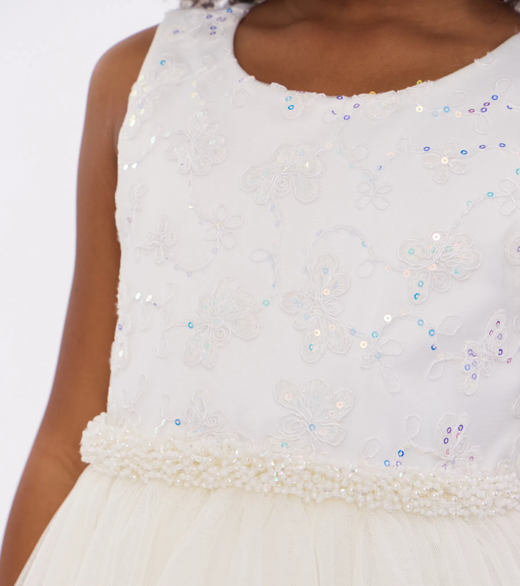 Celia Embroidered Party Dress