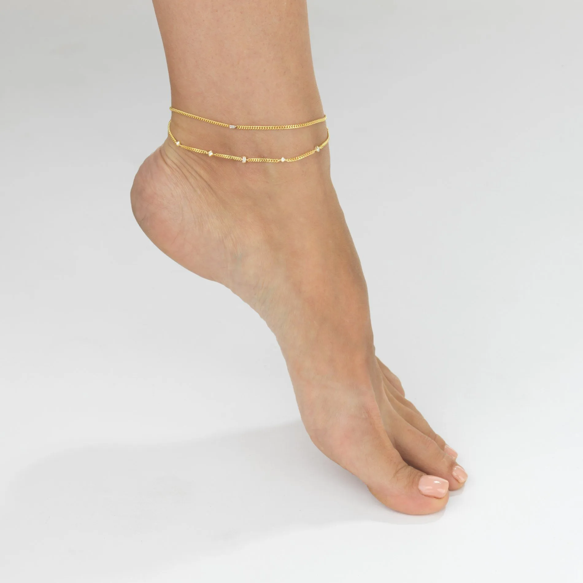 Chain Stone Anklet