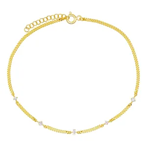 Chain Stone Anklet