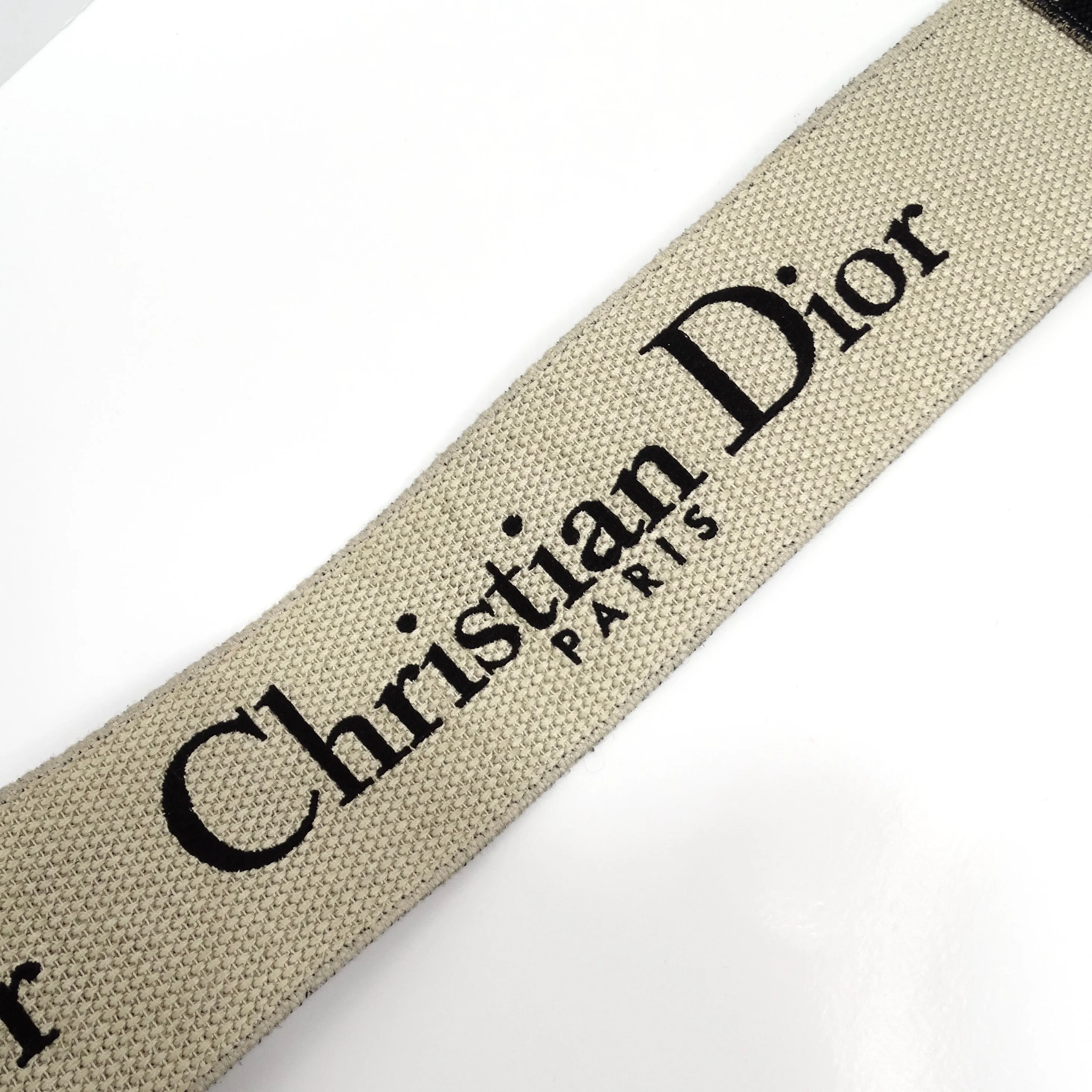 Christian Dior Medium Saddle Bag in Black Calfskin