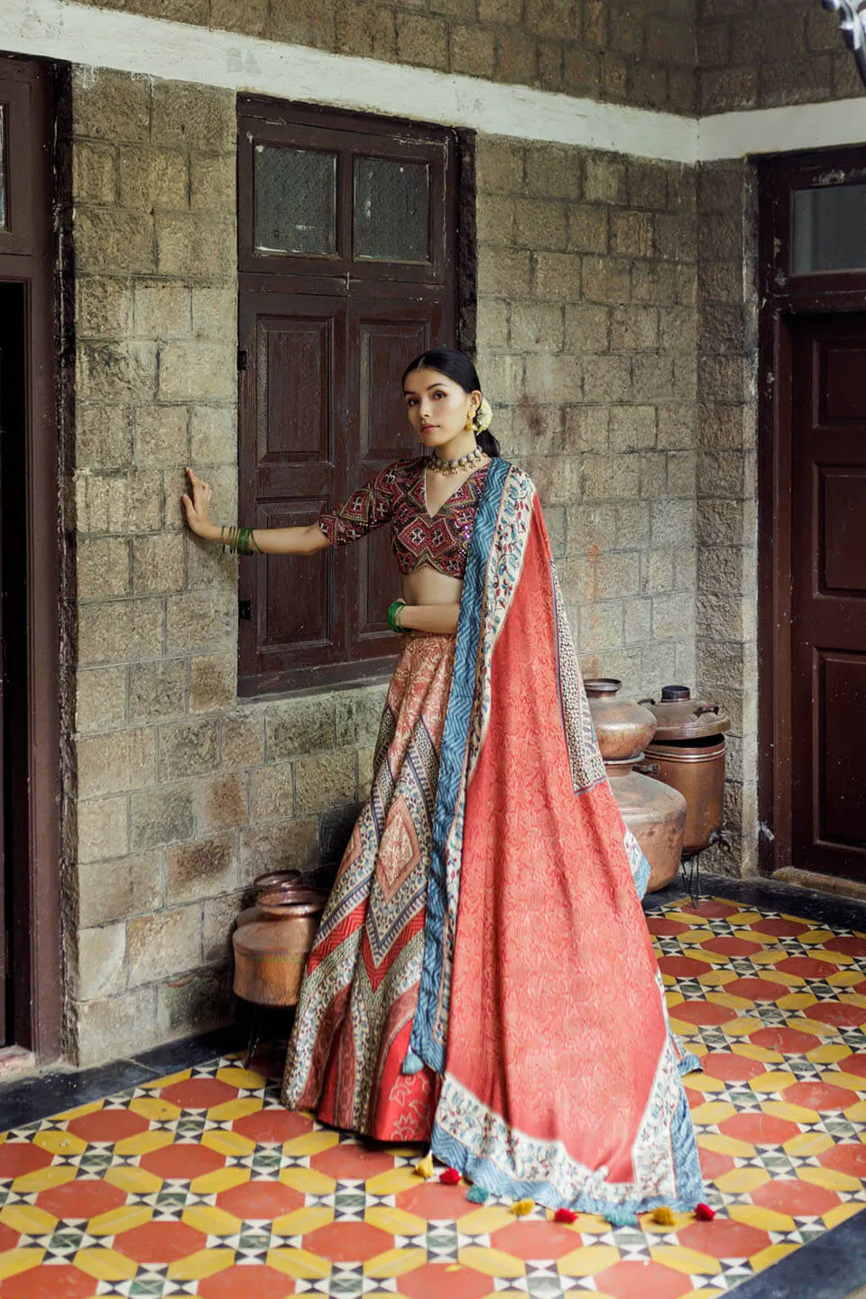 Classic Nandi Lehenga