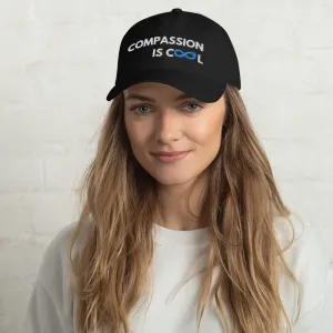 Compassion is Cool - Dad Hat - White Thread