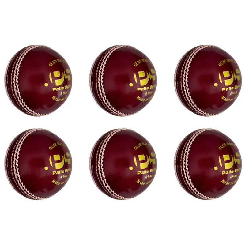 Cricket - Club Junior Match Ball - 4.75oz - Red/White/Pink - Box of 6