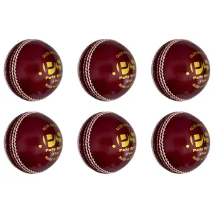 Cricket - Club Junior Match Ball - 4.75oz - Red/White/Pink - Box of 6