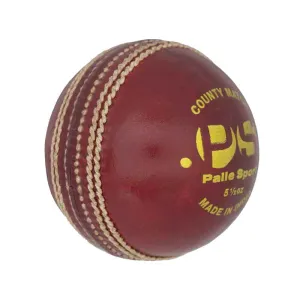 Cricket - County Senior Match Ball - 5.5oz - Red