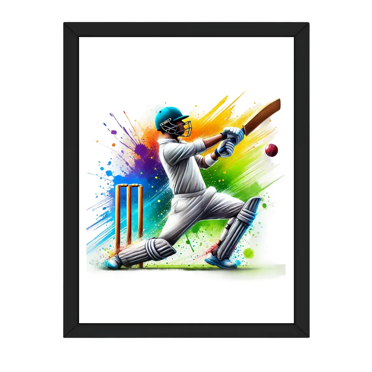 Cricket Poster for Kids | Set of 3 Posters | Ideal Gift for Cricket Fans